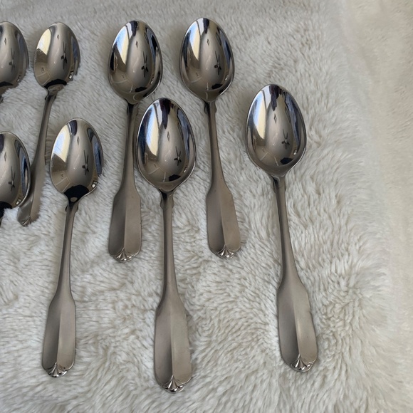 Rogers Deluxe Stainless Oneida Spoons Flatware Pieces Gloria Montclair - Picture 9 of 10